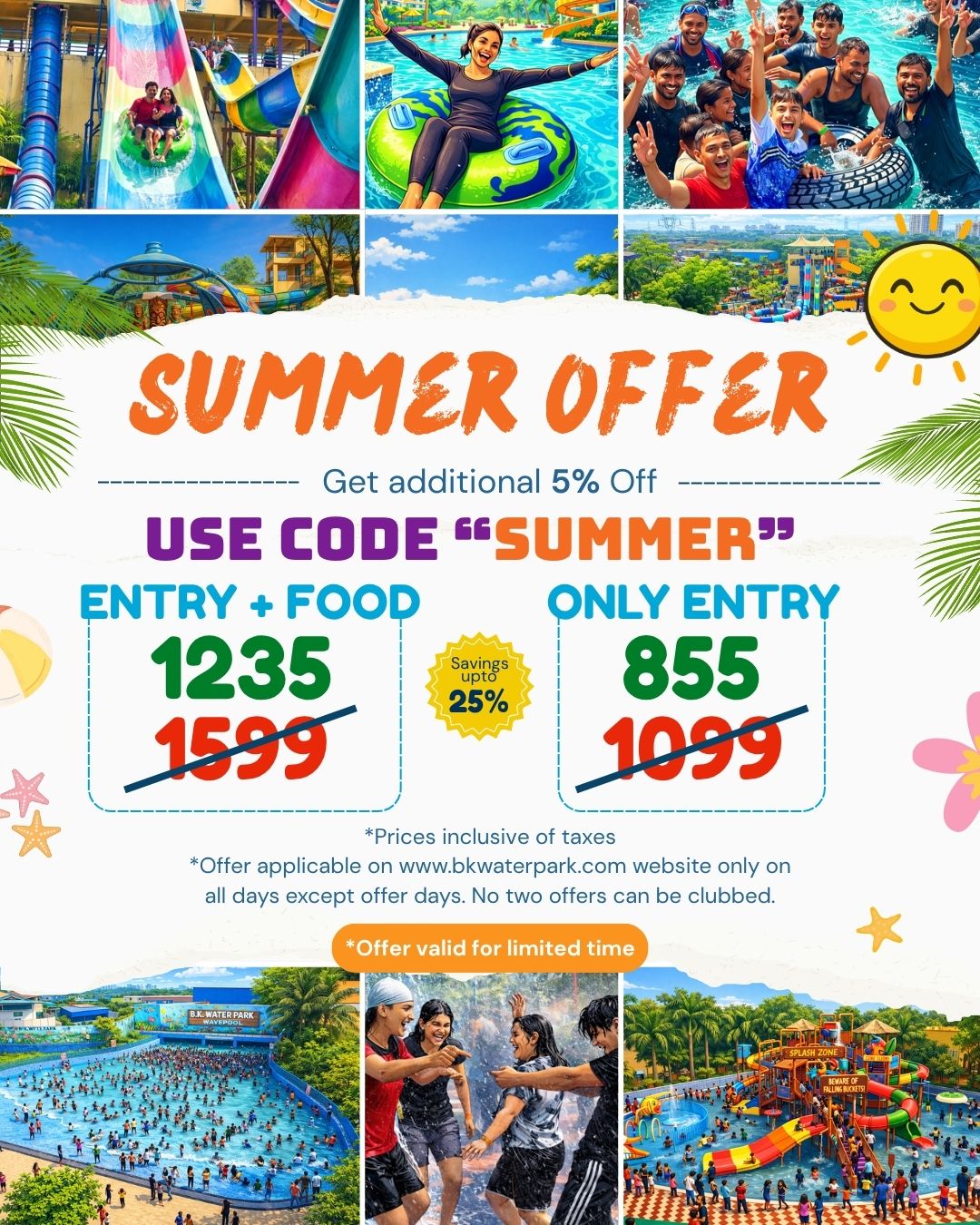BK Waterpark Defence Offer